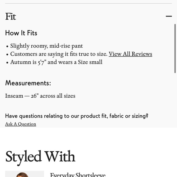 Outdoor Voices Black RecTrek Pants - Picture 8 of 16